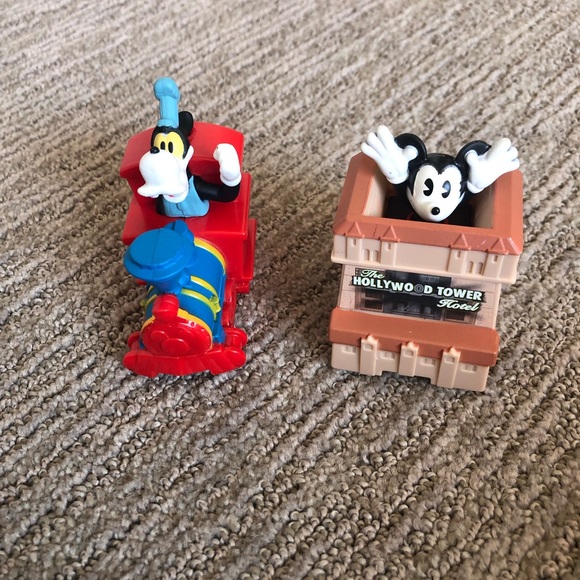 Disney Toys Nwot Disney Characters Anniversary Train Action Figures From Mcdonalds Poshmark